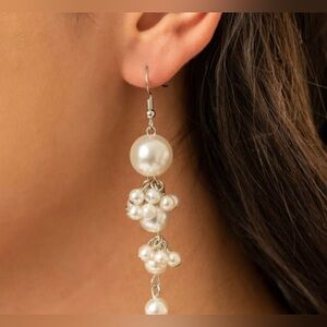 Passion Classic White Bead Earrings
